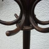 Porte-manteau perroquet bois courbé ancien
