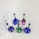 Set of 5 Rhine Roemer wine glasses in Saint-Louis crystal model Monaco