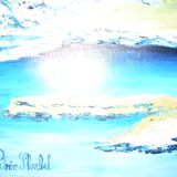 Oil on canvas by Patrice Skrabal Calanque de Morgiou