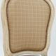 Set of 4 white chairs Louis XVI style