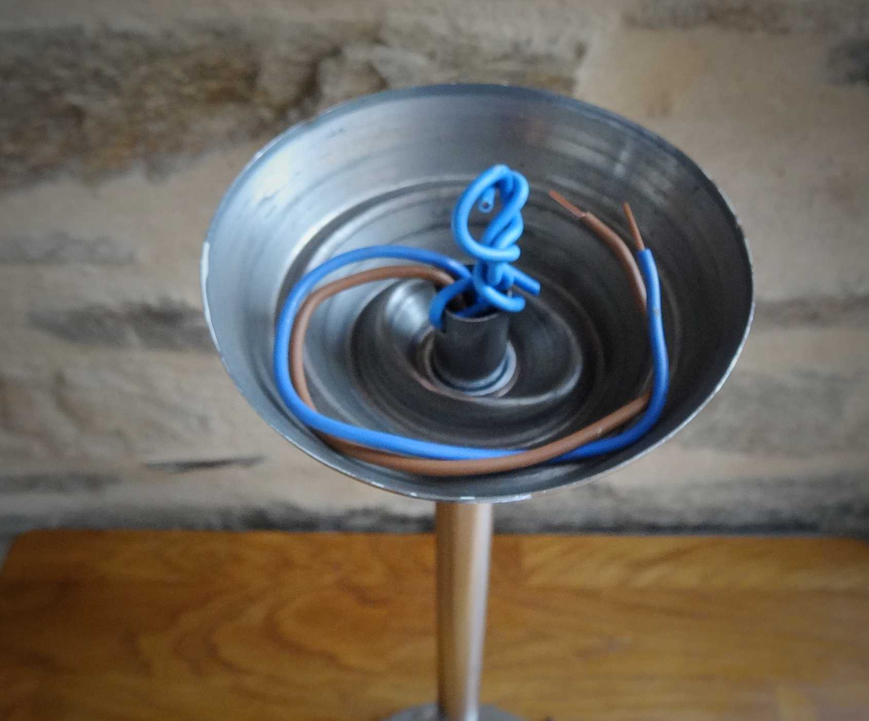 Suspension art deco globe large format - 30 cm