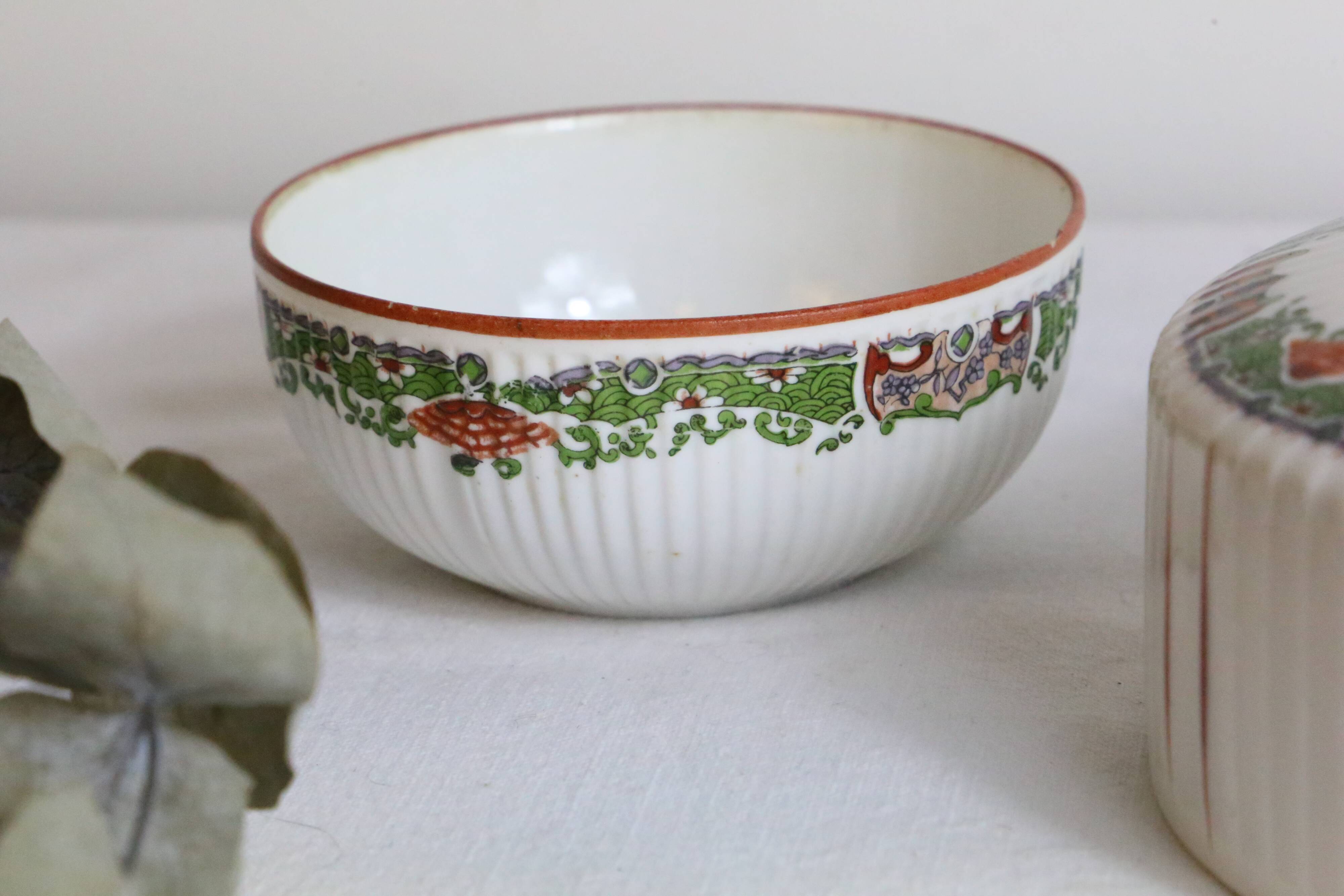 Butter maker in anvcian porcelain, vintage, France