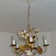 Lustre metal dore and 70's
