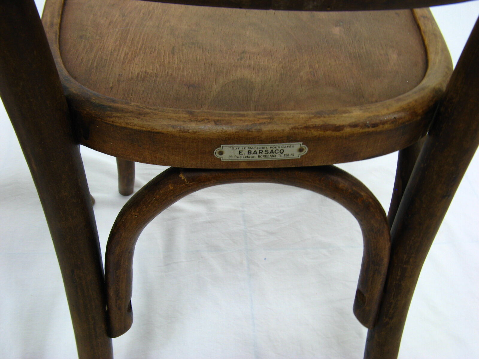 Pair of bistro chairs