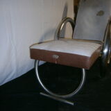 Steel armchair
