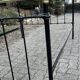 Antique bed 140x190 iron and brass