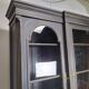 Louis XVI style black bookcase