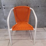 Vintage scoubidoo armchair for children