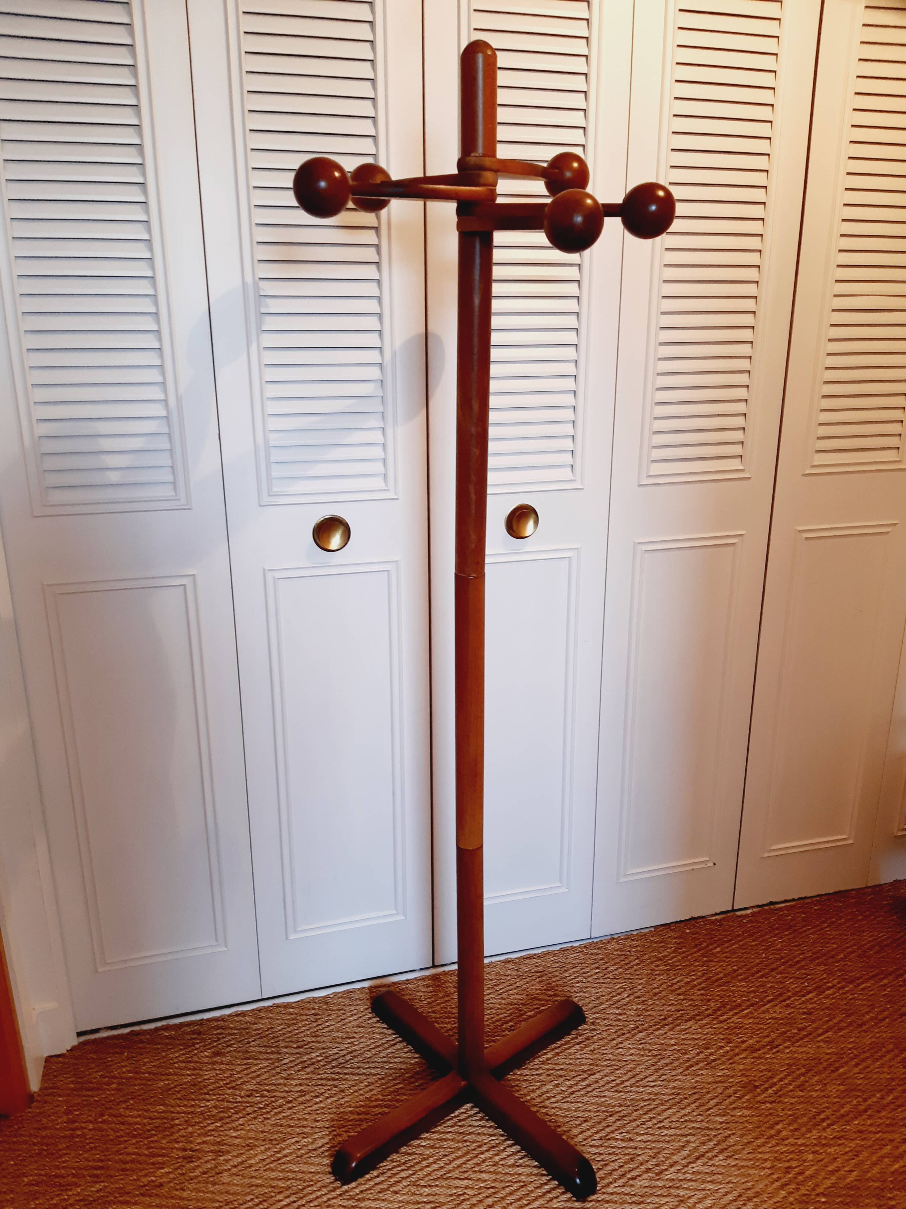 Vintage coat rack Scandinavian design