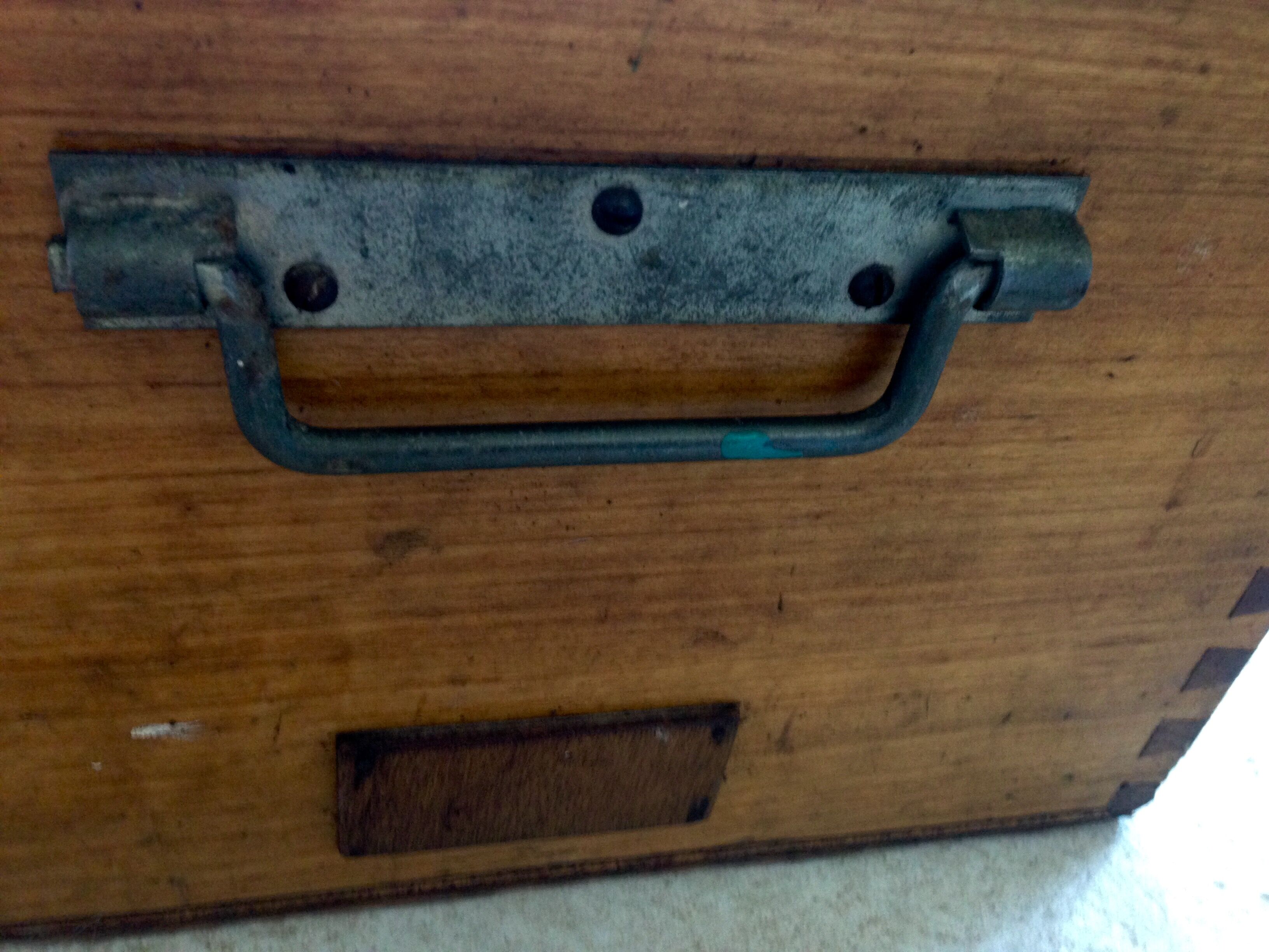 Old storage box