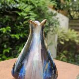 Small triangular vase Jean Langlade