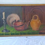 Oil on Panel “Still Life” by: Le Baro