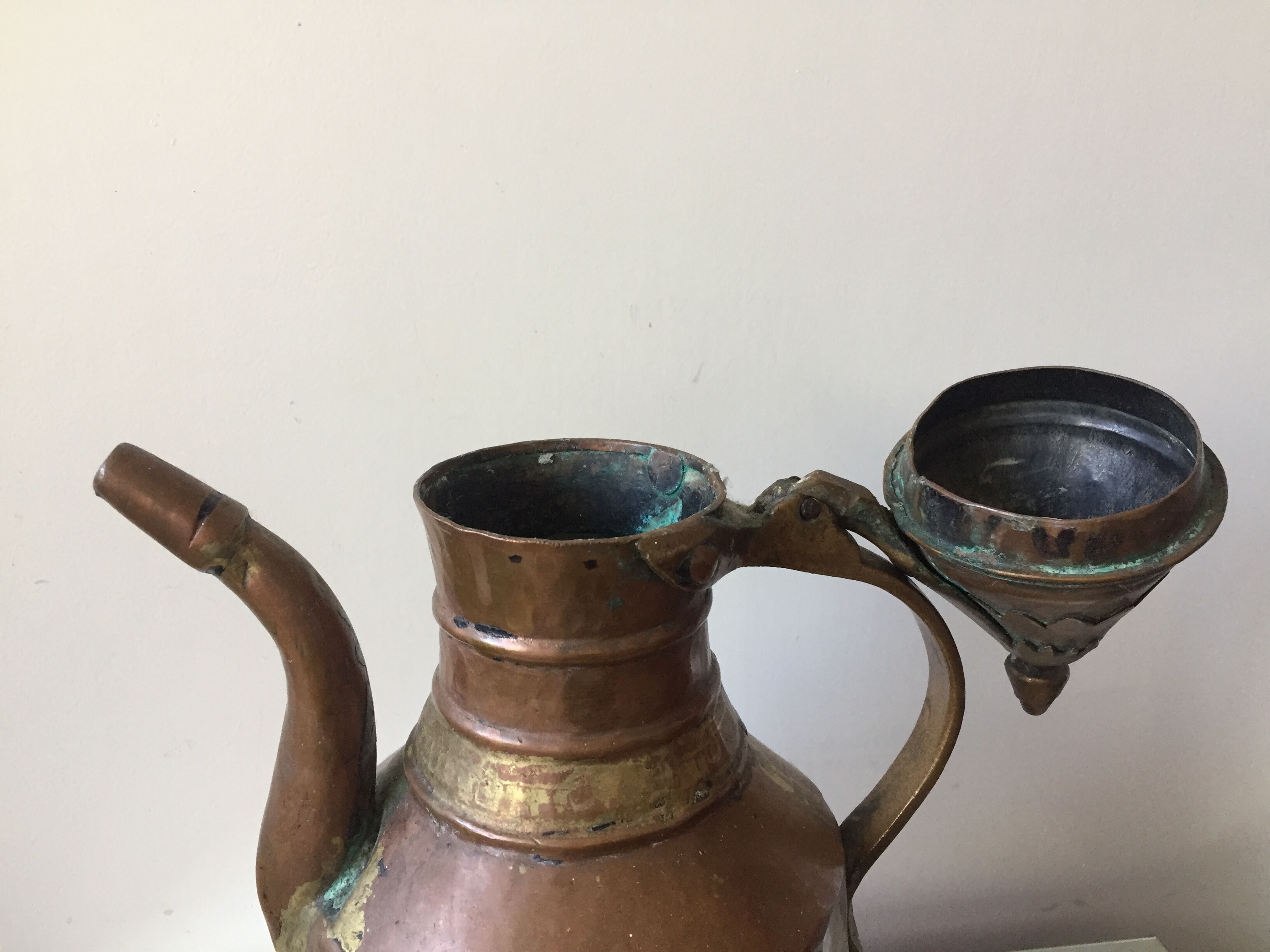 Islamit art ottoman copper ewer