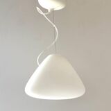 Artemide Capsule Pendant Light by Ross Lovegrove, White Glass, 2010