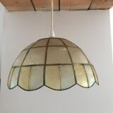 Mother-of-pearl pendant lamp