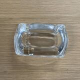 Daum crystal solo ashtray from France