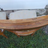 Paire chaises médaillon