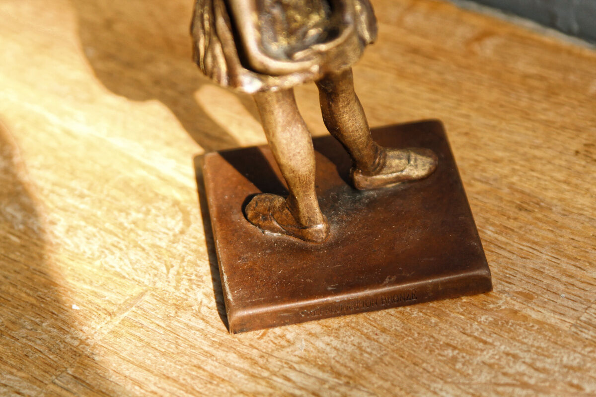 Bronze sculpture, Degas, the little dancer of 14 years
