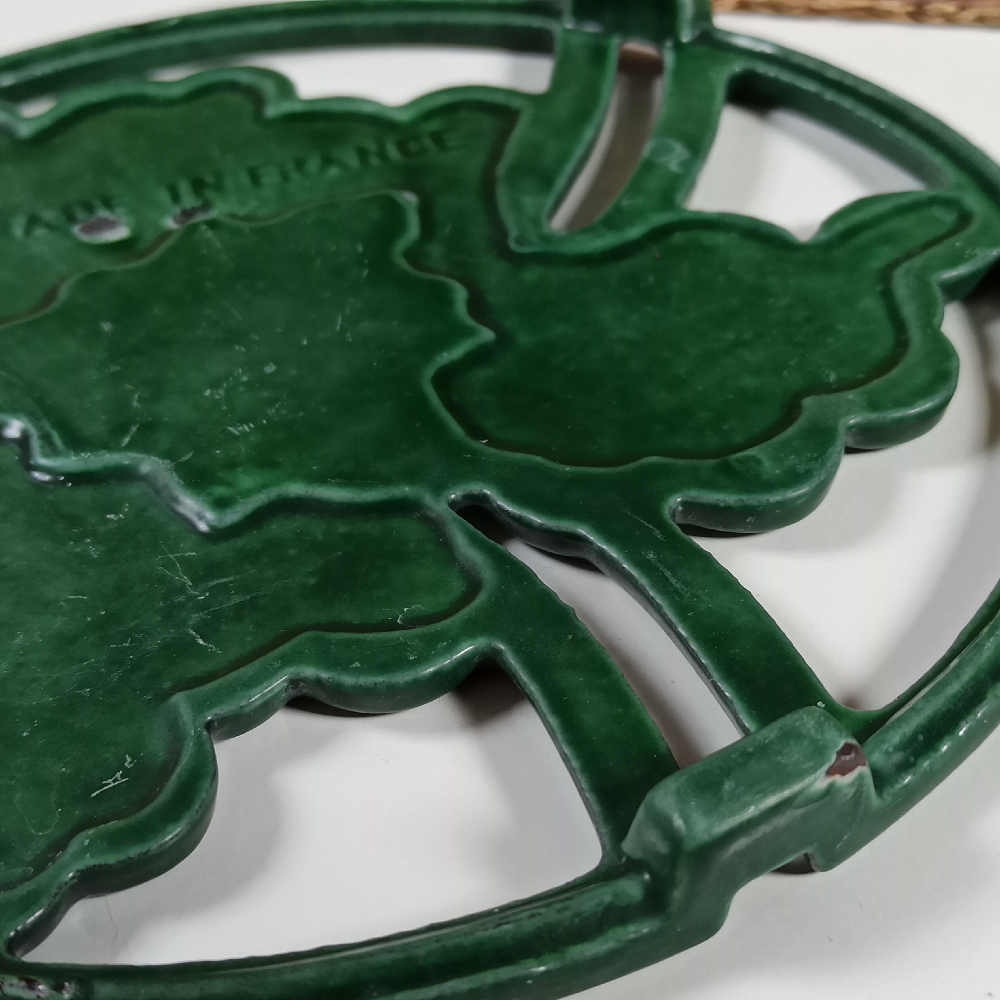 Cast iron underside made in France