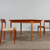 Dänischer Teakholz Esstisch 60er Jahre Vintage danish design