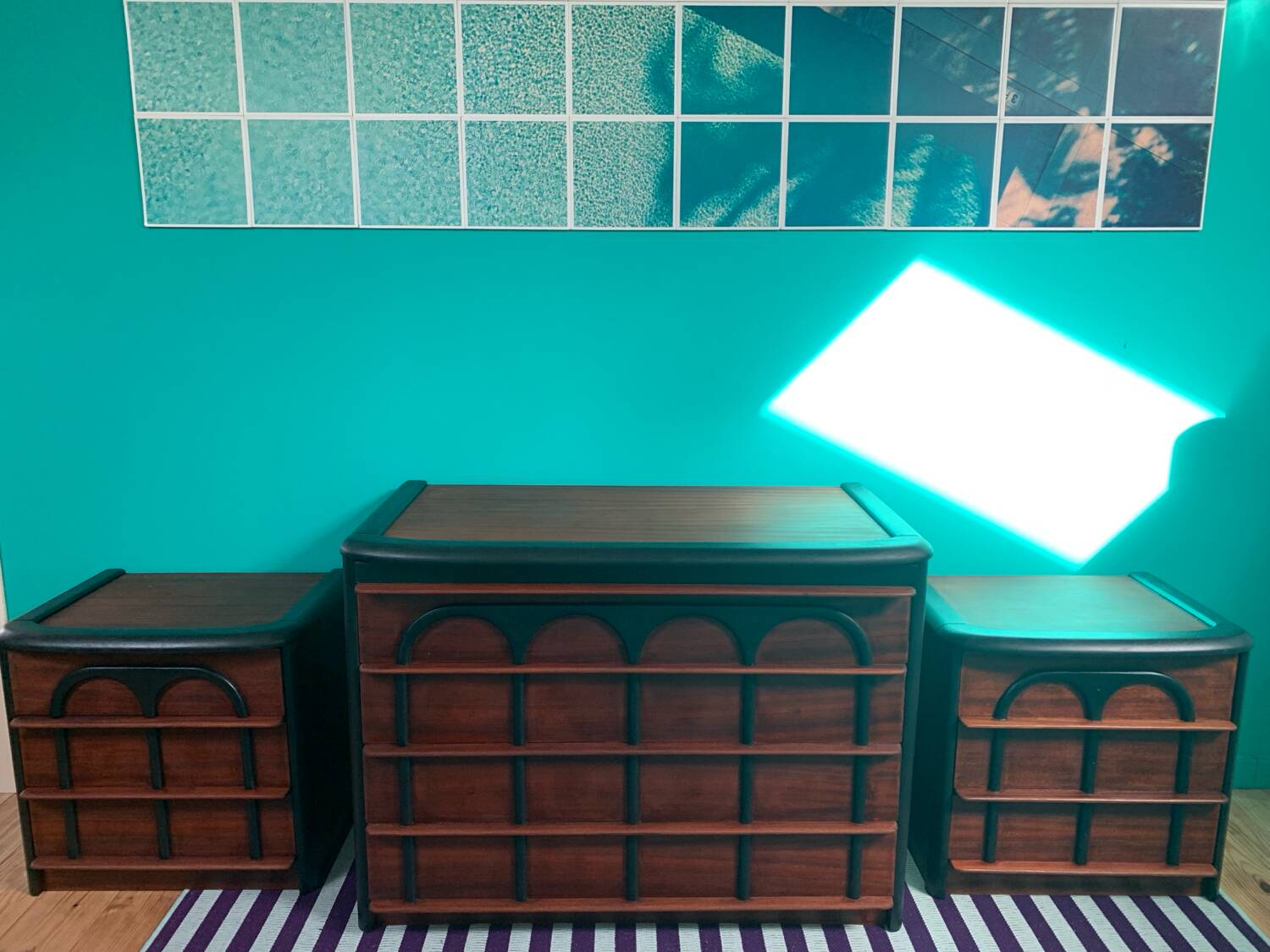 Pair of Mid-Century bedside tables