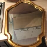 Golden vintage mirror