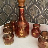 Tea set or orangeade