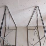 Olivier Mourgue Airborne chrome metal trestles