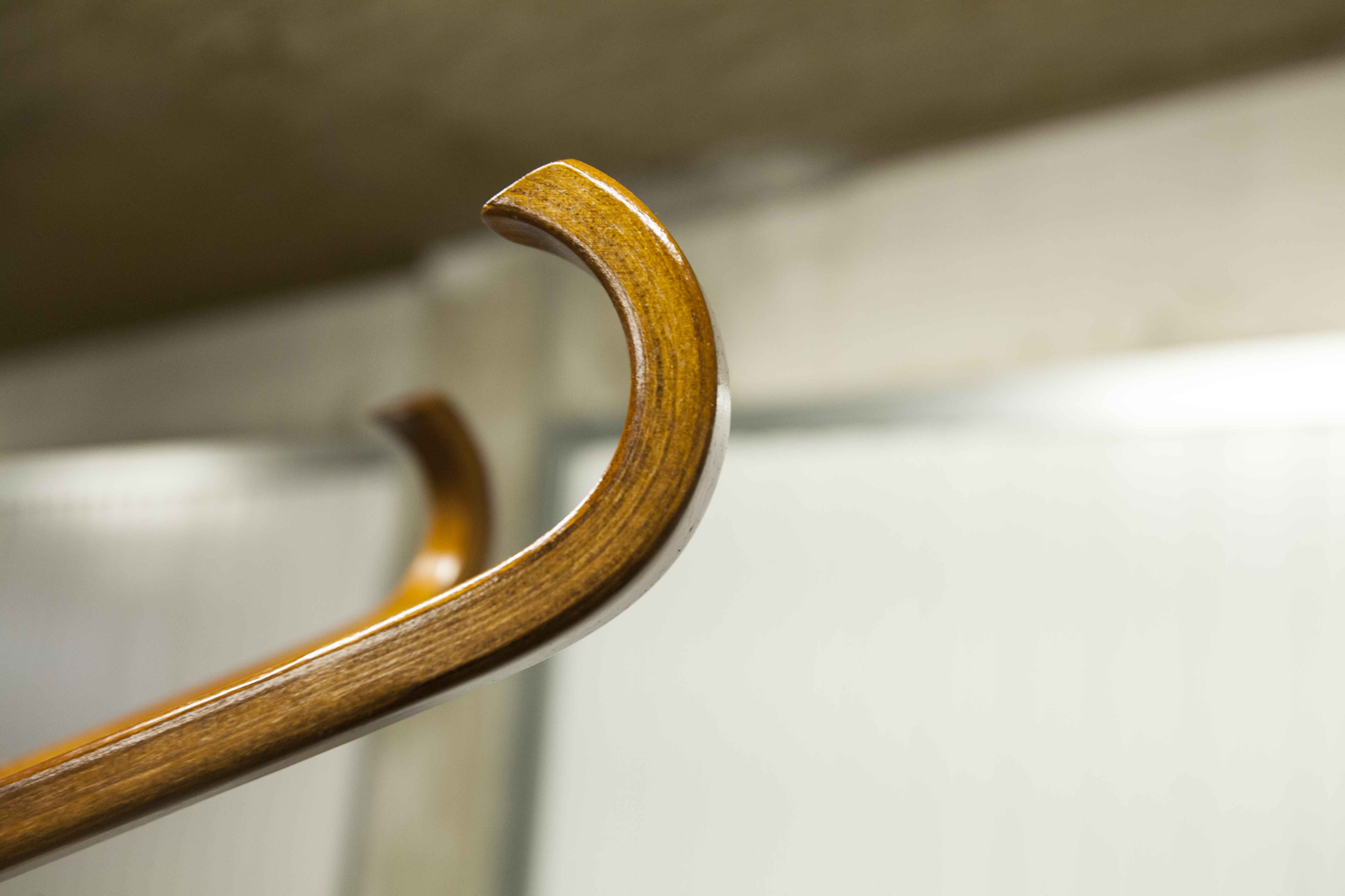 Coat rack rotating parrot Baumann 1960