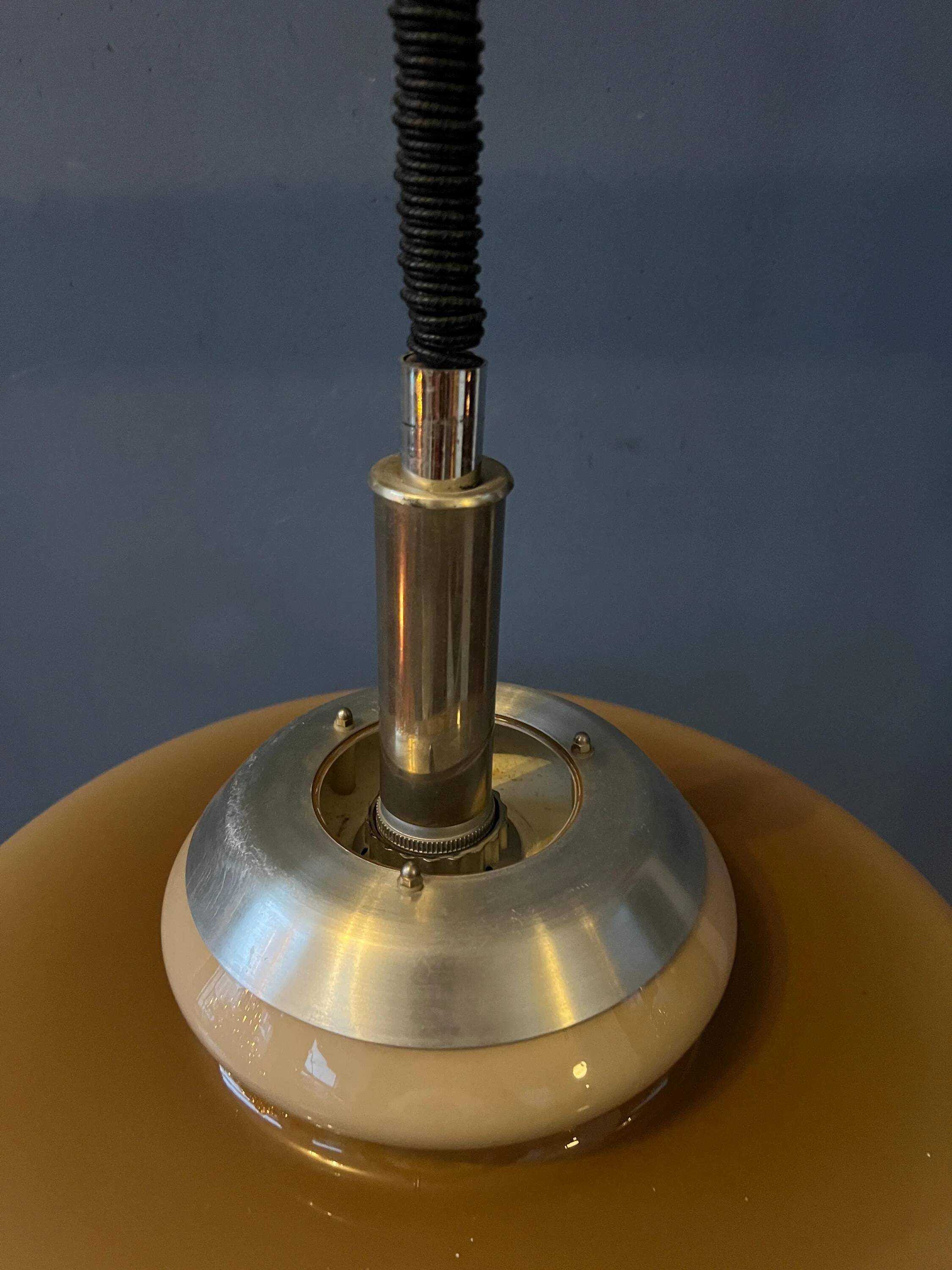 Suspension vintage Space Age en acrylique Herda