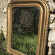 Miroir ancien doré 63x49cm
