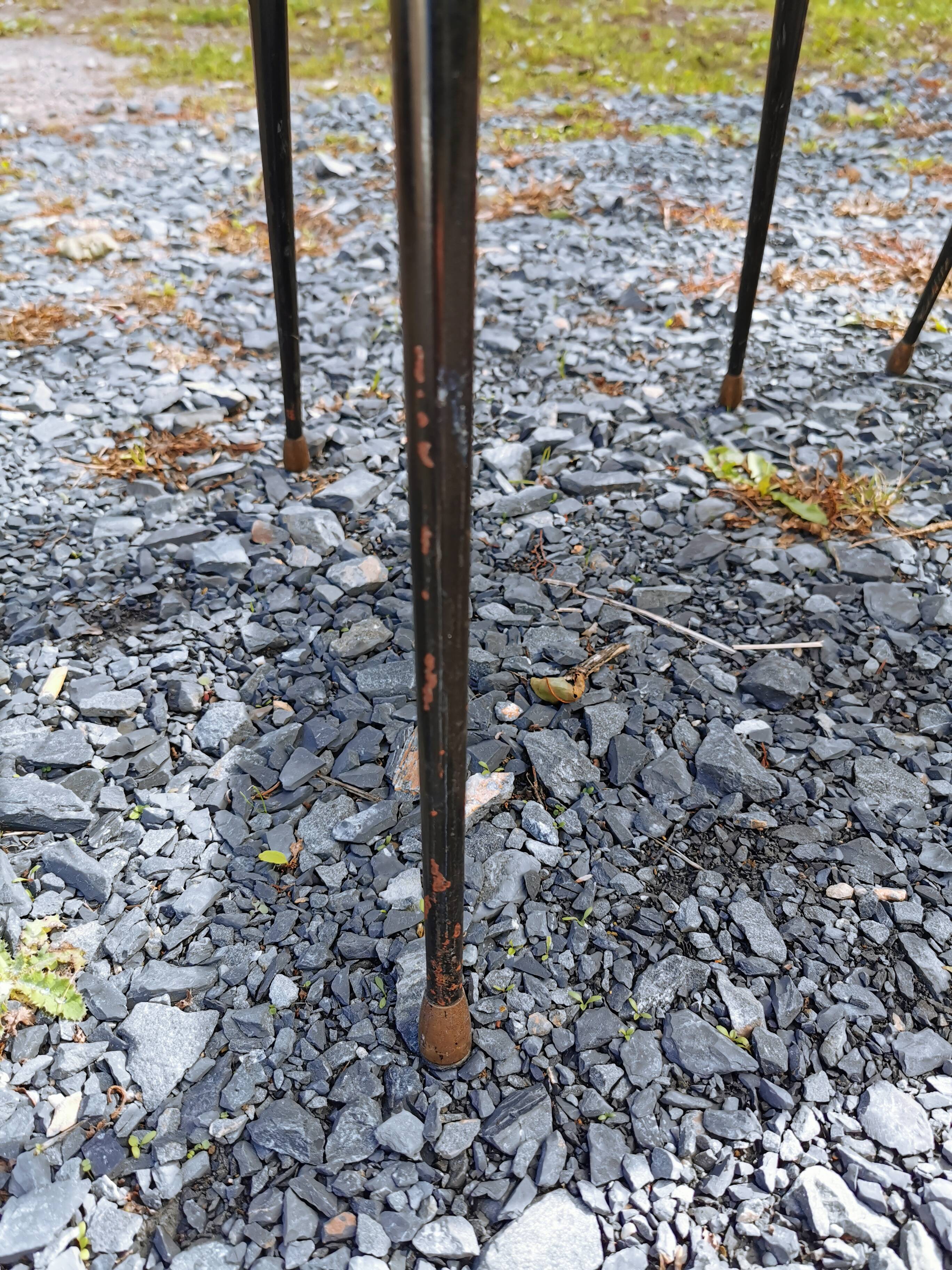 4 vintage colette gueden chairs