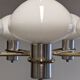 Space age chandelier with 5 lights from the 60s/70s