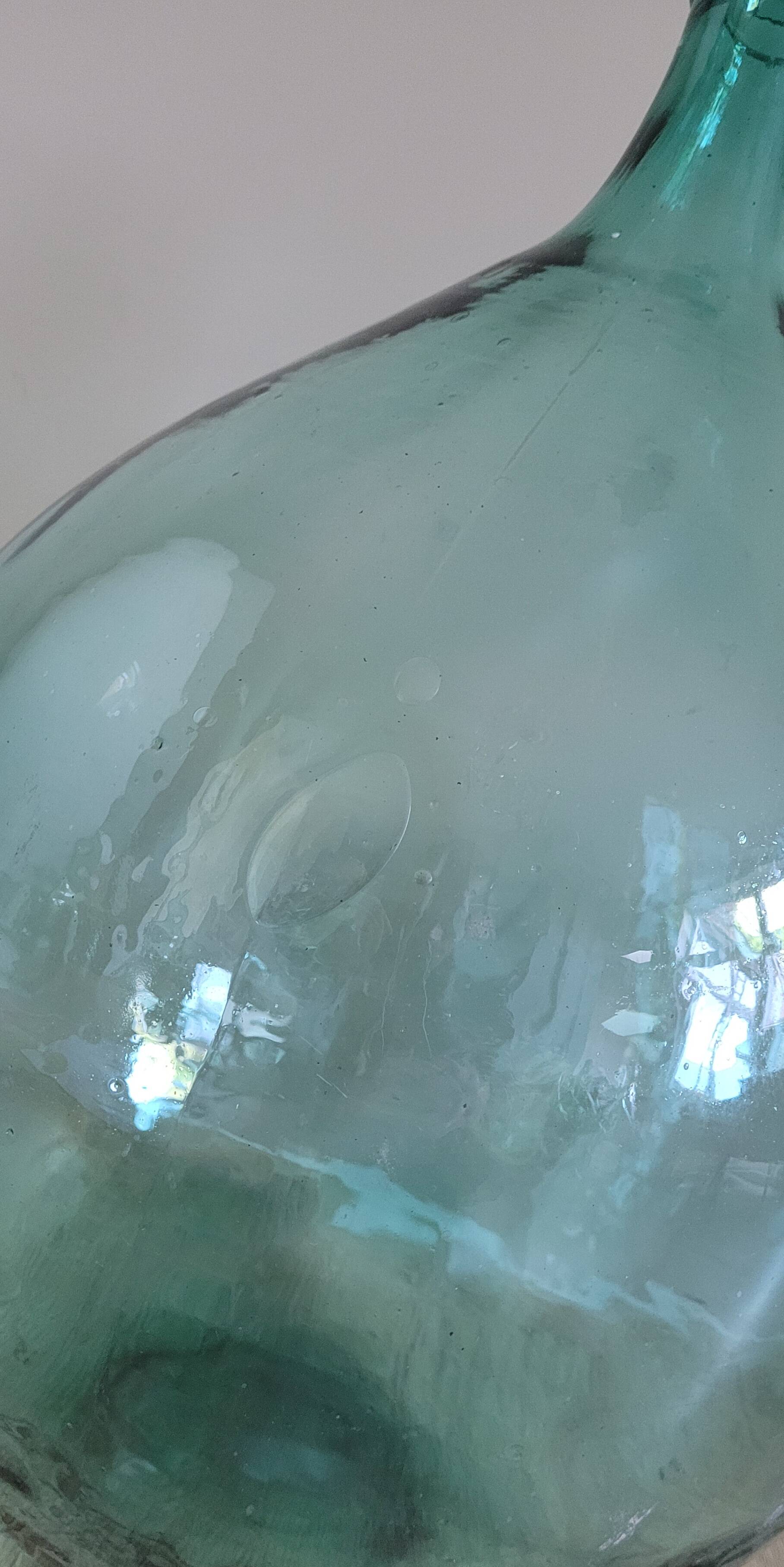 30L blue demijohn