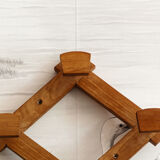 Beech wall coat rack