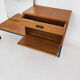 Mid-century teak hall way cabinet with mirror, The Netherlands 1950's