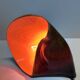 Shell lamp Vallauris in ceramic. France, 1970s.