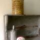 Large kitchen shelf, original patina