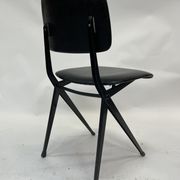 Mid Century Spin Chair 102 Ynske Kooistra for Marko Holland in Black