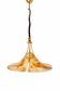 Suspension Tulip Cosack, années 1970, laiton, 60 cm, E27