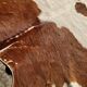 Vintage cowhide rug 1970