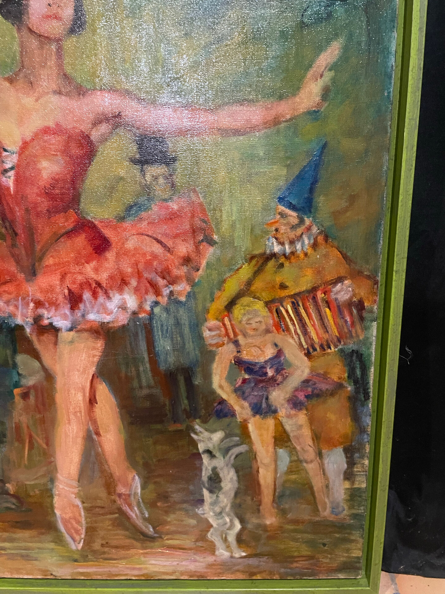 Huile sur toile signée