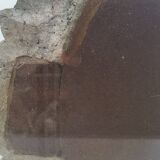 Antique mirror on plexiglass base