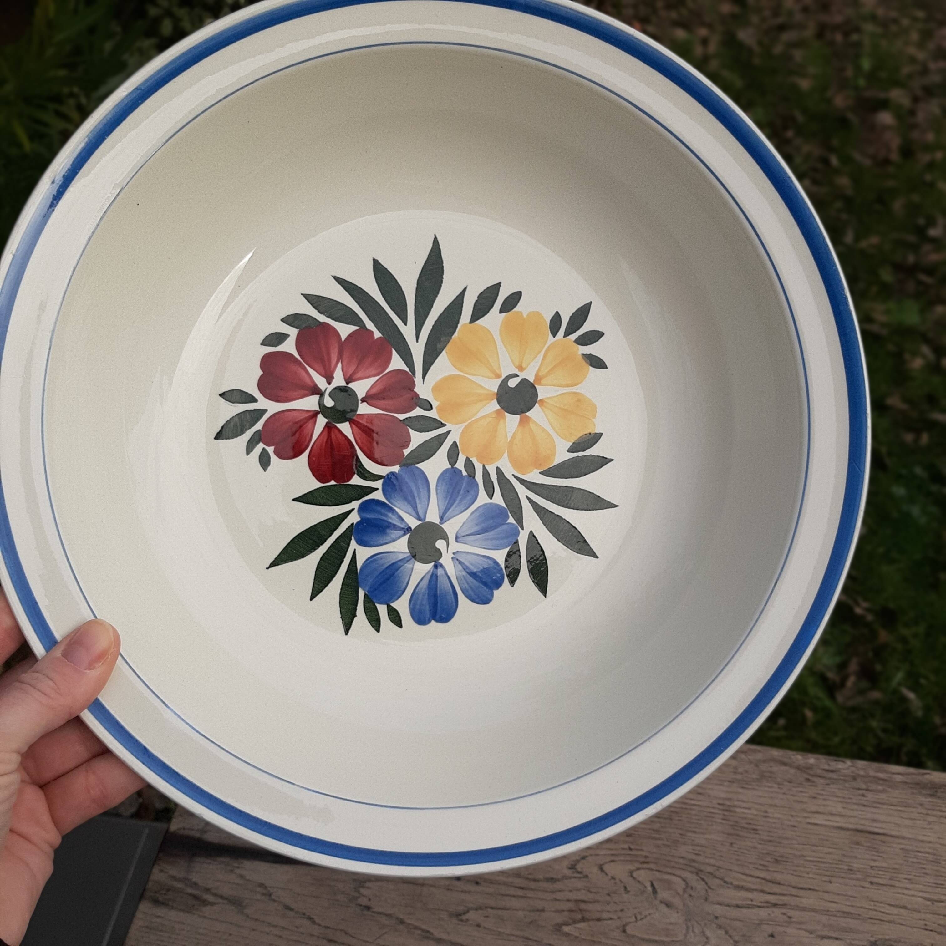 Hollow dish 3 flowers HBCM