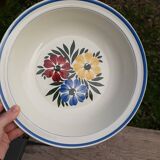 Plat creux 3 fleurs HBCM