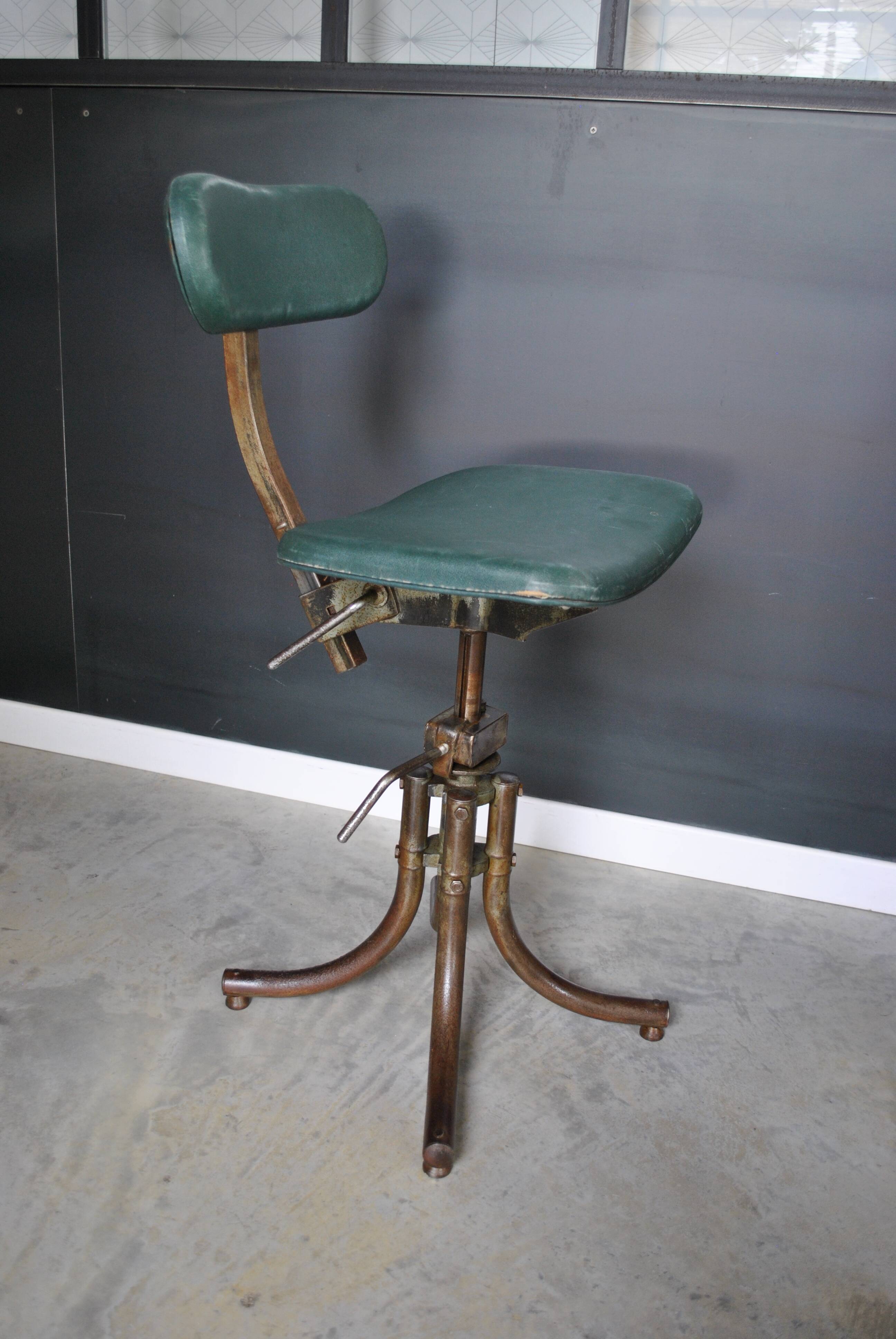 Chair industrial workshop Bienaise 1950