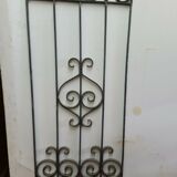 Wrought iron door grille