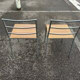 Set of 2 Calligaris chairs