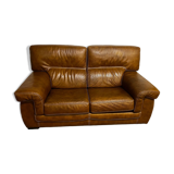 2-seater leather sofa