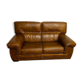 2-seater leather sofa